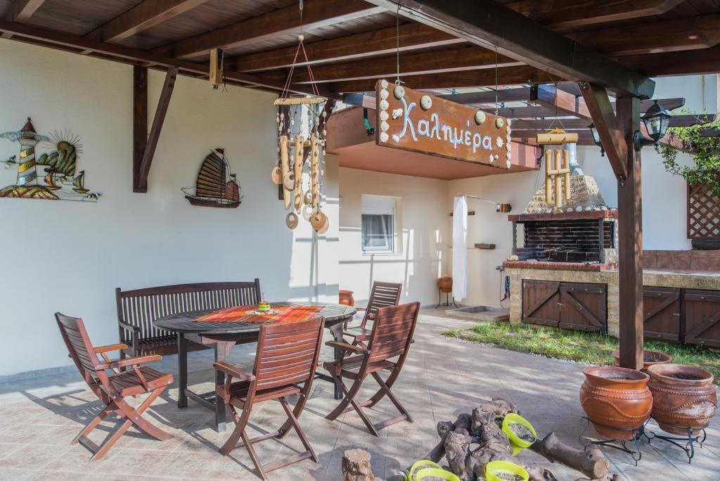 Diogenis Villa Vourvourou Bagian luar foto